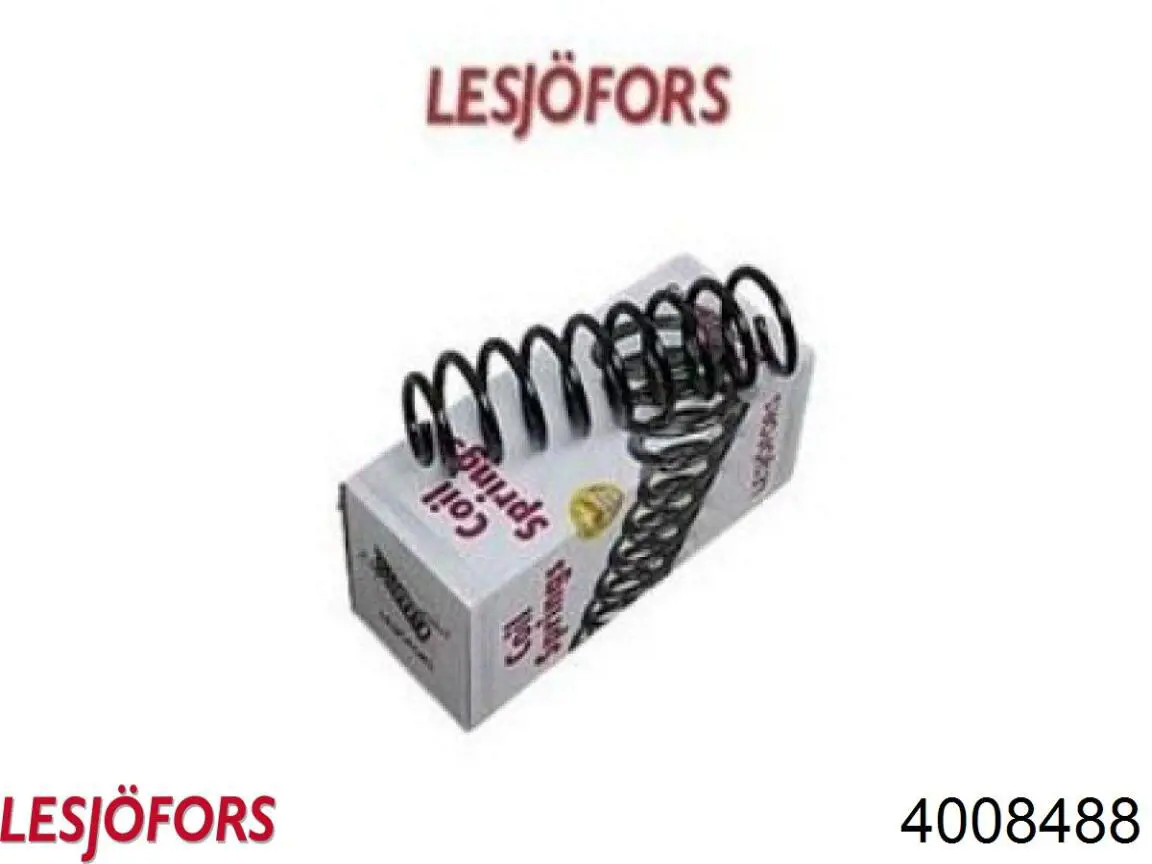 4008488 Lesjofors пружина передня