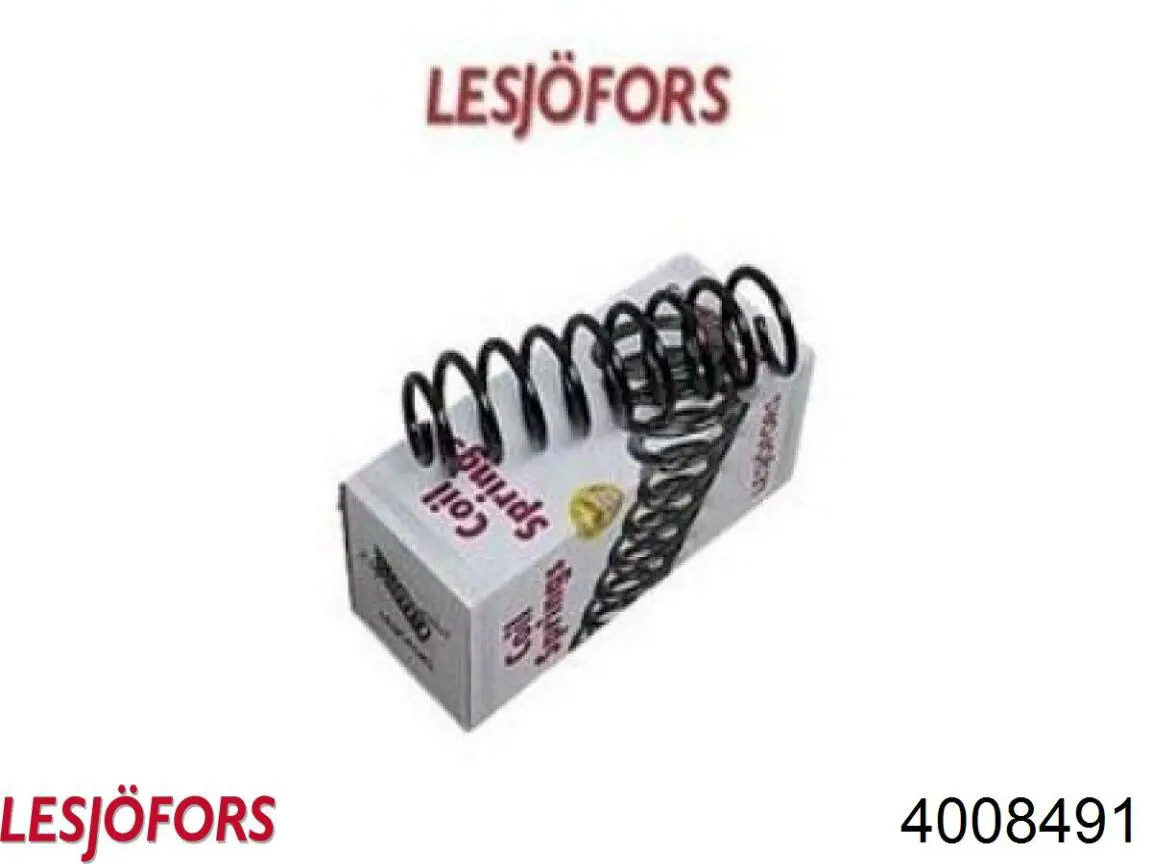 4008491 Lesjofors пружина передня