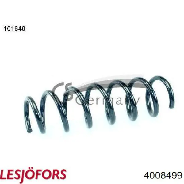 Пружина передня Lesjofors 4008499 ціна, від 38.95 USD