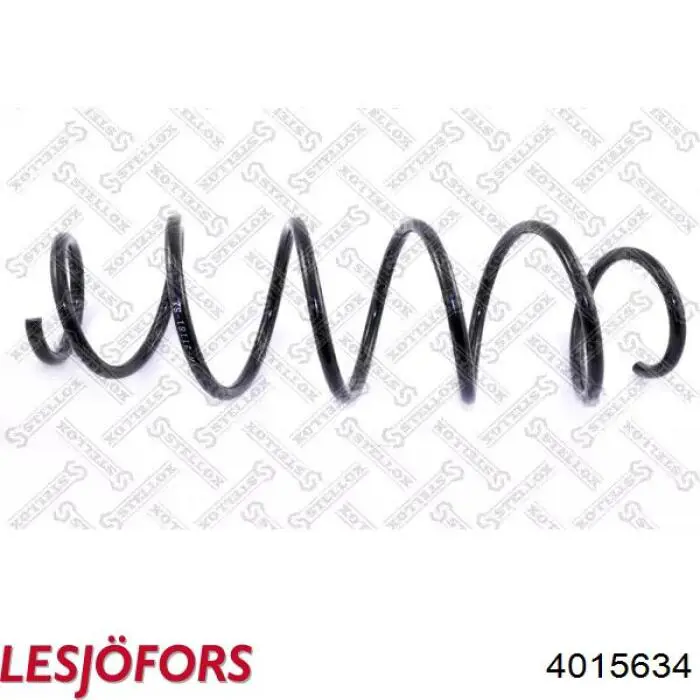 4015634 Lesjofors Пружина амортизатора передняя