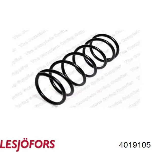4019105 Lesjofors Пружина амортизатора передняя