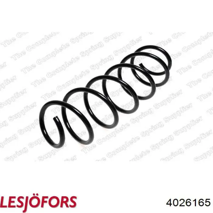 4026165 Lesjofors Пружина амортизатора передняя