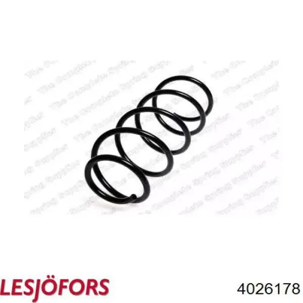 4026178 Lesjofors Пружина амортизатора передняя