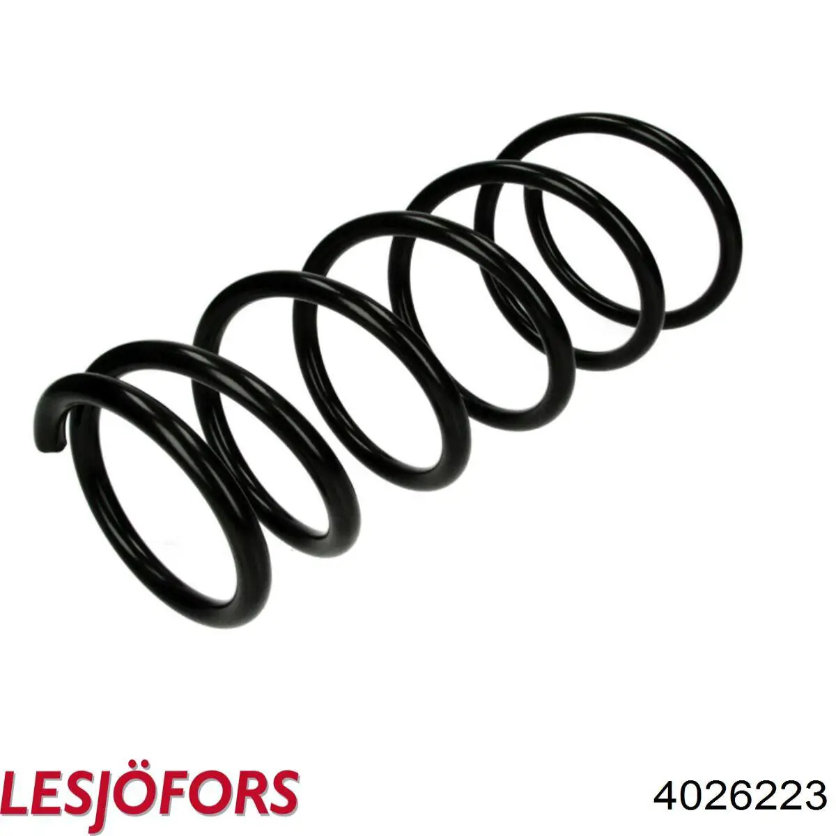 Пружина передня 4026223 Lesjofors