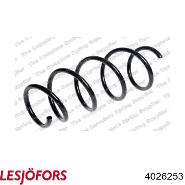 4026253 Lesjofors Пружина амортизатора передняя