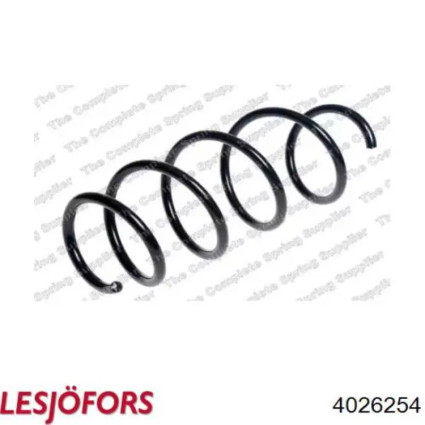 4026254 Lesjofors Пружина амортизатора передняя