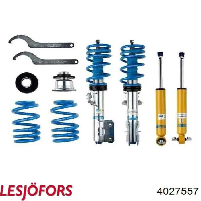 4027557 Lesjofors Пружина амортизатора передняя