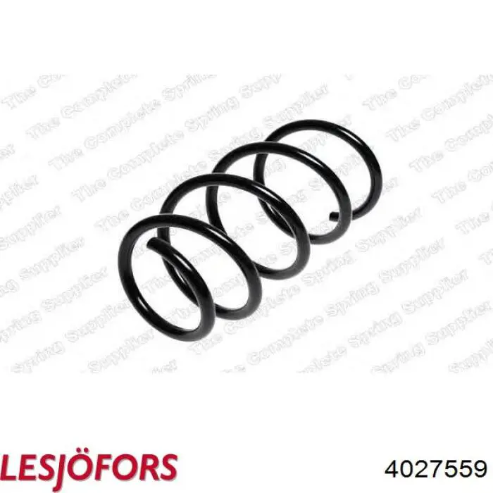 Пружина передня 4027559 Lesjofors