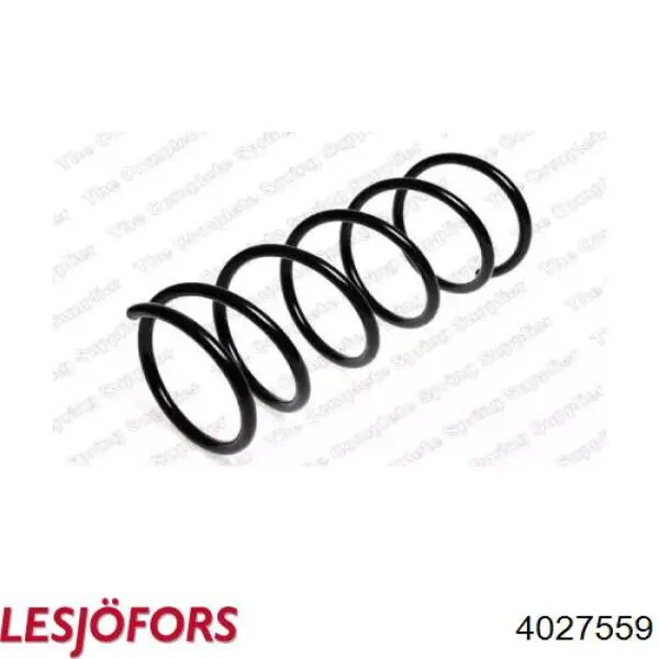 Пружина передньої підвіски Lesjofors 4027559