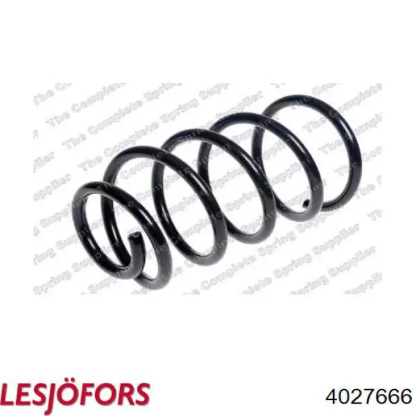 4027666 Lesjofors Пружина амортизатора передняя