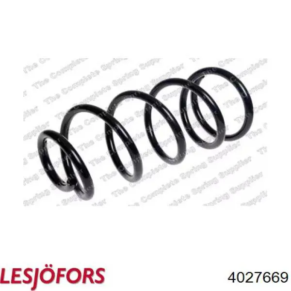 4027669 Lesjofors Пружина амортизатора передняя