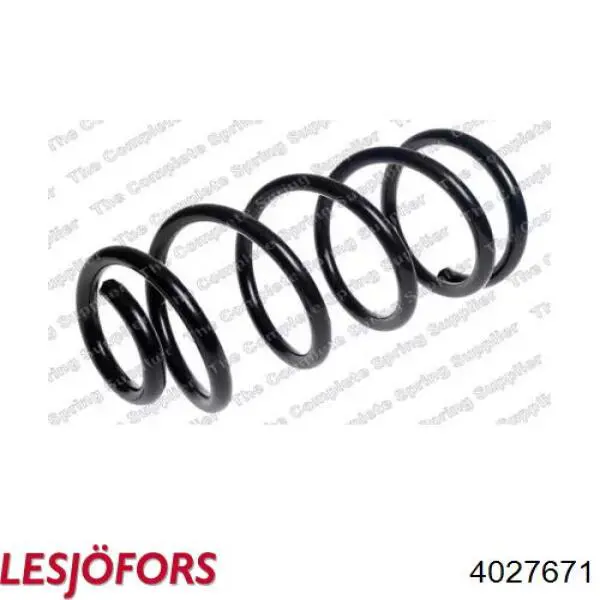 4027671 Lesjofors Пружина амортизатора передняя