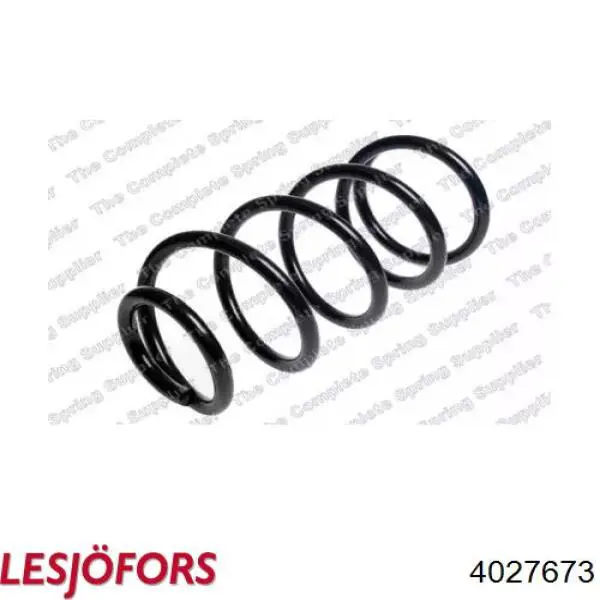 4027673 Lesjofors Пружина амортизатора передняя