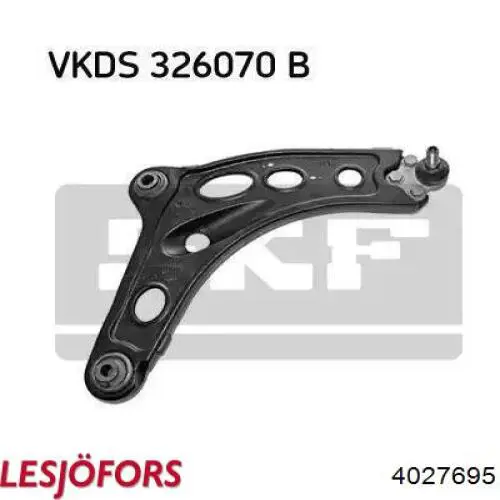 Пружина передня Lesjofors 4027695 ціна, від 57.69 USD