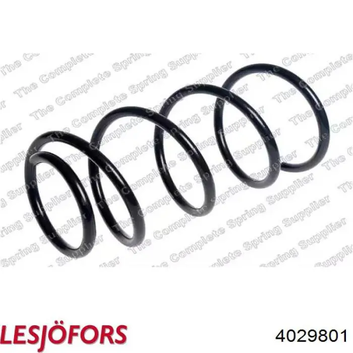4029801 Lesjofors Пружина амортизатора передняя