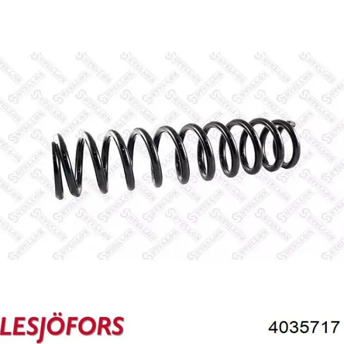 Пружина передня 4035717 Lesjofors