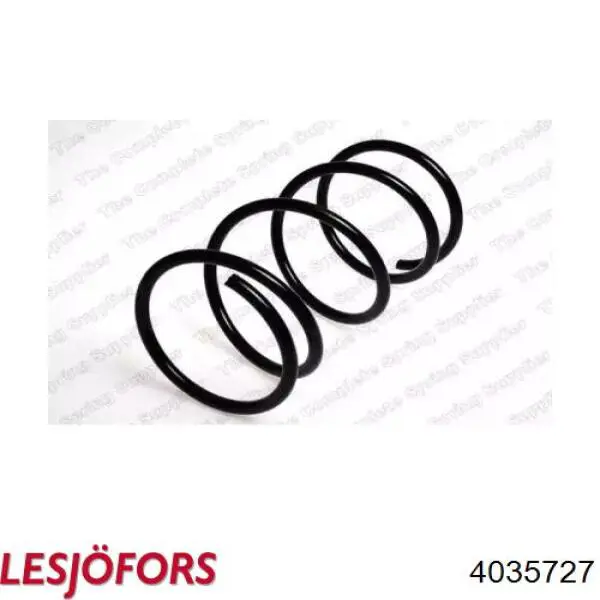 4035727 Lesjofors Пружина амортизатора передняя