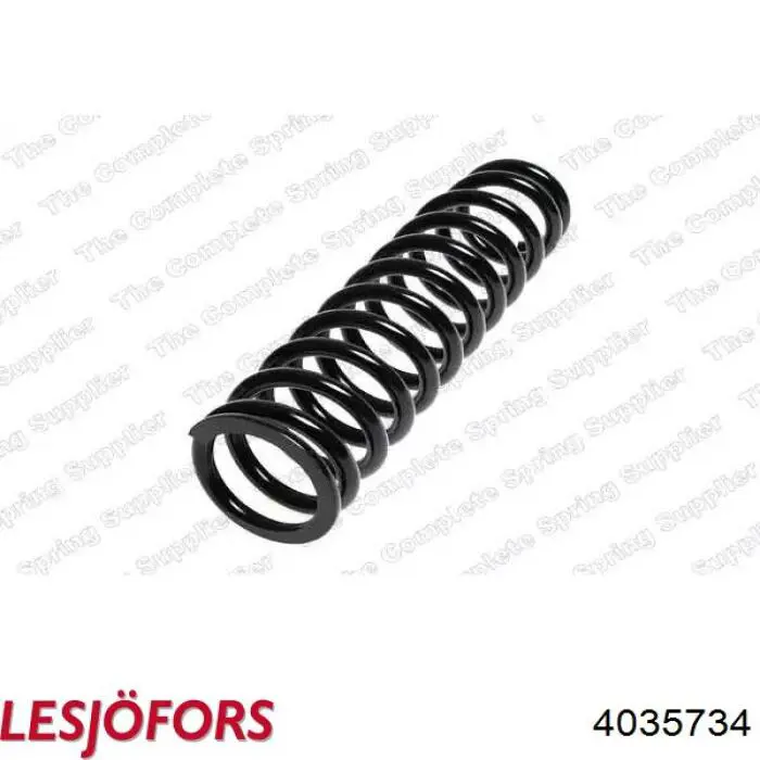 4035734 Lesjofors Пружина амортизатора передняя