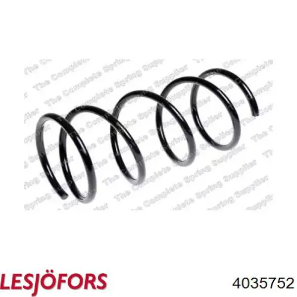 4035752 Lesjofors Пружина амортизатора передняя