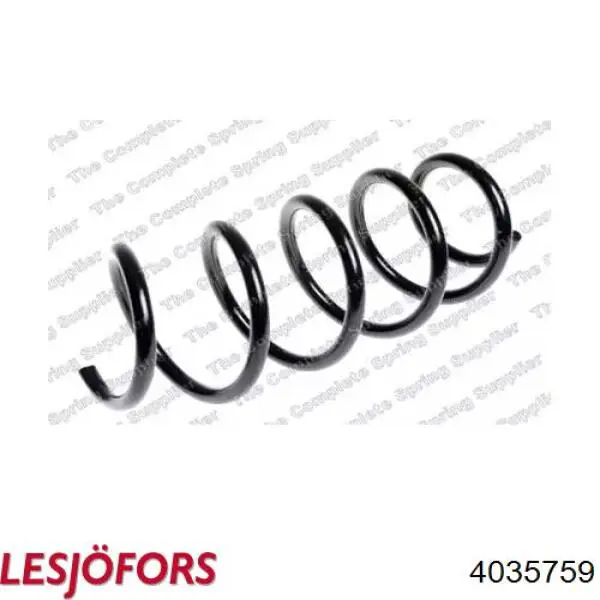 Пружина передня, права Lesjofors 4035759 ціна, від 42.58 USD