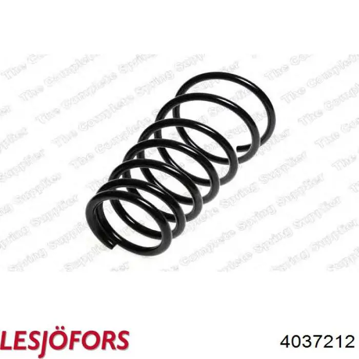 4037212 Lesjofors Пружина амортизатора передняя