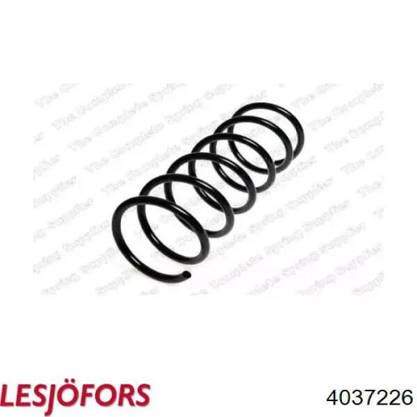 4037226 Lesjofors Пружина амортизатора передняя