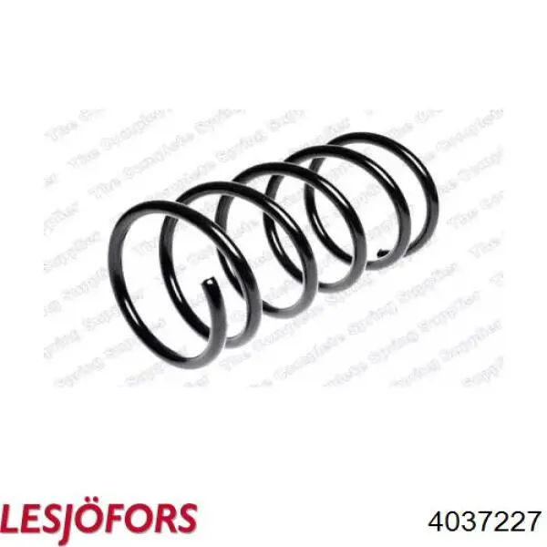 4037227 Lesjofors Пружина амортизатора передняя
