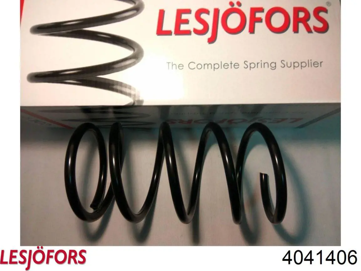 4041406 Lesjofors Пружина амортизатора передняя