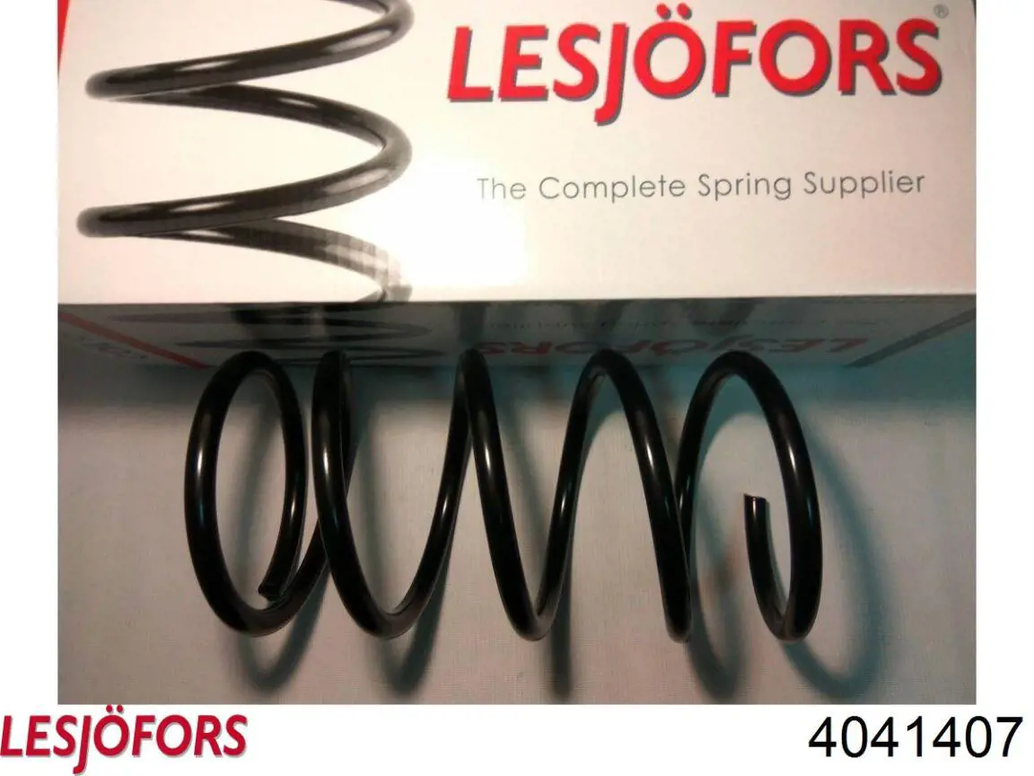4041407 Lesjofors Пружина амортизатора передняя