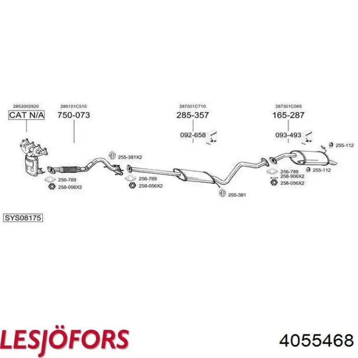 Пружина передня Lesjofors 4055468 ціна, від 48.45 USD