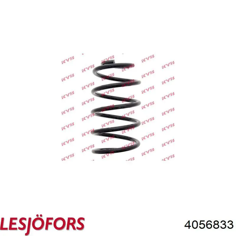 Пружина передня Lesjofors 4056833 ціна, від 29.69 USD
