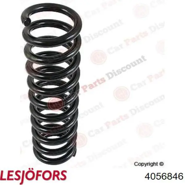4056846 Lesjofors Пружина амортизатора передняя