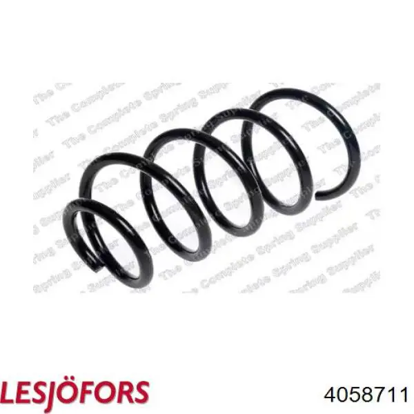 4058711 Lesjofors Пружина амортизатора передняя