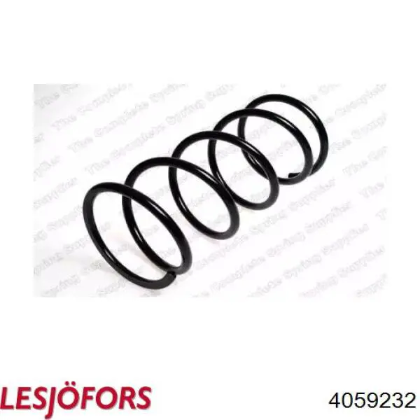 4059232 Lesjofors Пружина амортизатора передняя