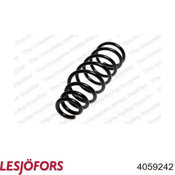 4059242 Lesjofors Пружина амортизатора передняя