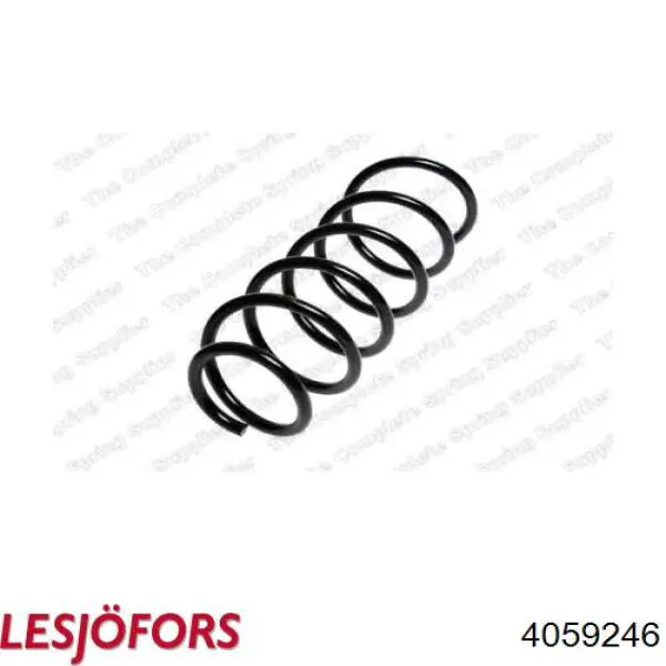 4059246 Lesjofors Пружина амортизатора передняя