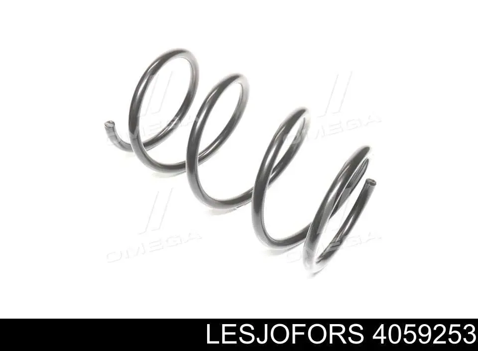 4059253 Lesjofors Пружина амортизатора передняя