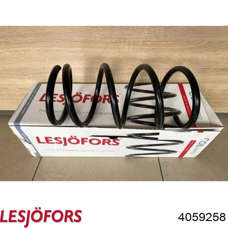 4059258 Lesjofors Пружина амортизатора передняя