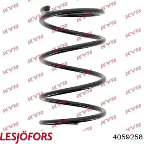 Пружина передня Lesjofors 4059258 ціна, від 44.48 USD