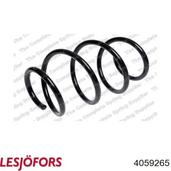 4059265 Lesjofors Пружина амортизатора передняя