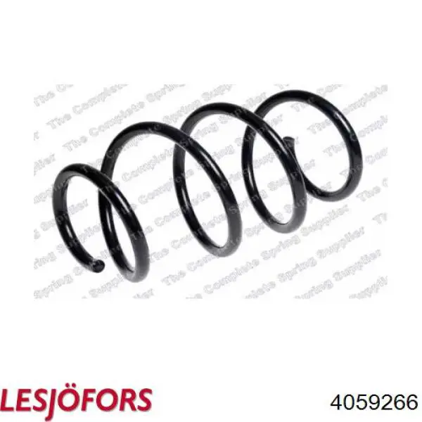 4059266 Lesjofors Пружина амортизатора передняя