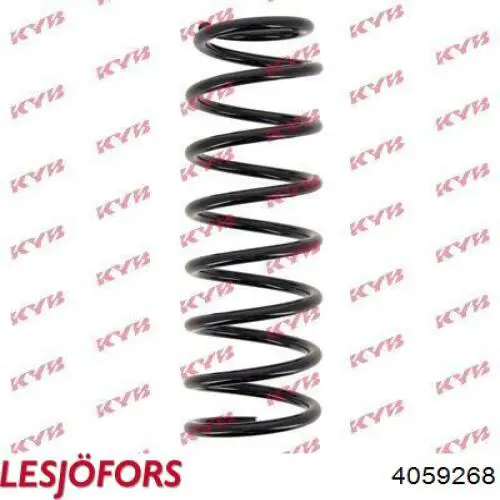 4059268 Lesjofors Пружина амортизатора передняя