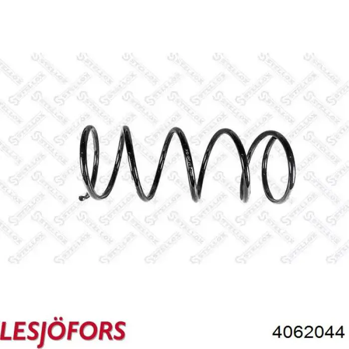 4062044 Lesjofors Пружина амортизатора передняя