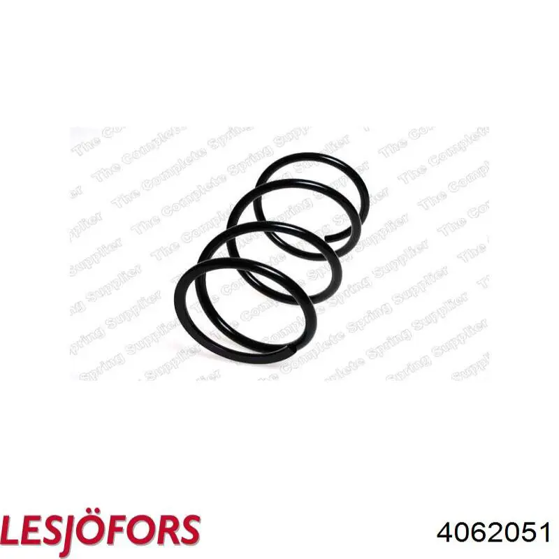 4062051 Lesjofors Пружина амортизатора передняя