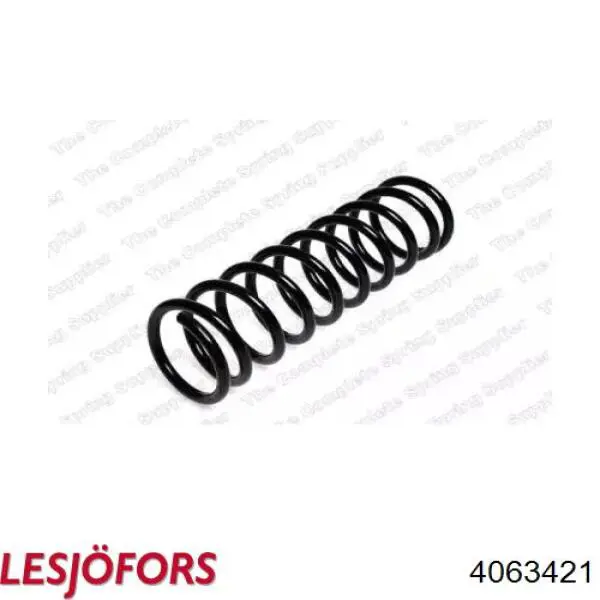 4063421 Lesjofors Пружина амортизатора передняя