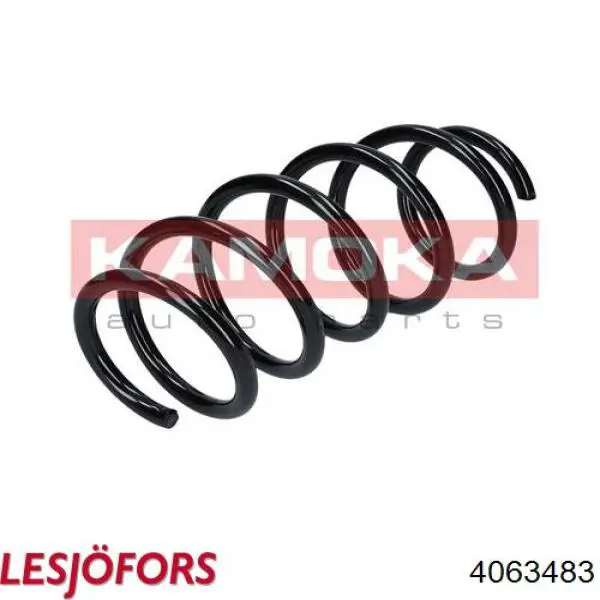4063483 Lesjofors Пружина амортизатора передняя