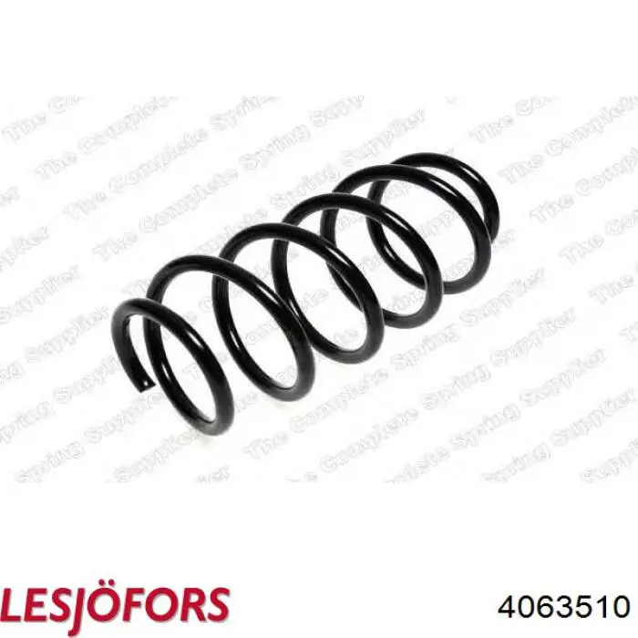 4063510 Lesjofors Пружина амортизатора передняя