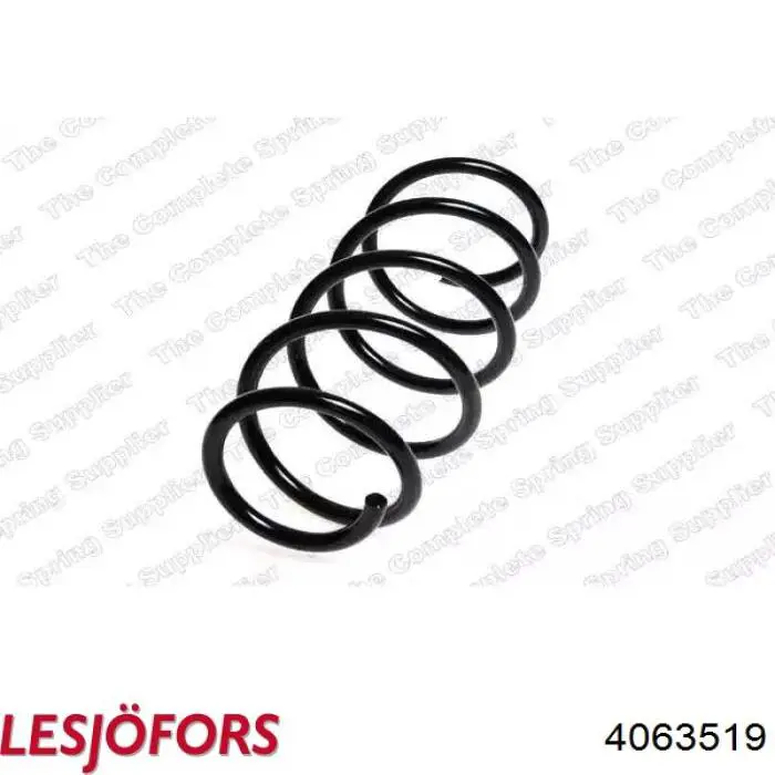 4063519 Lesjofors Пружина амортизатора передняя