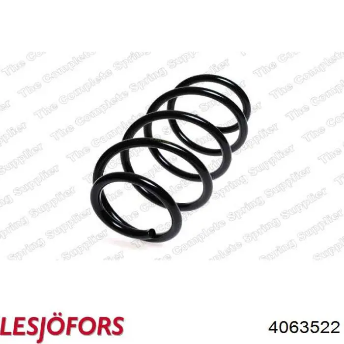 4063522 Lesjofors Пружина амортизатора передняя