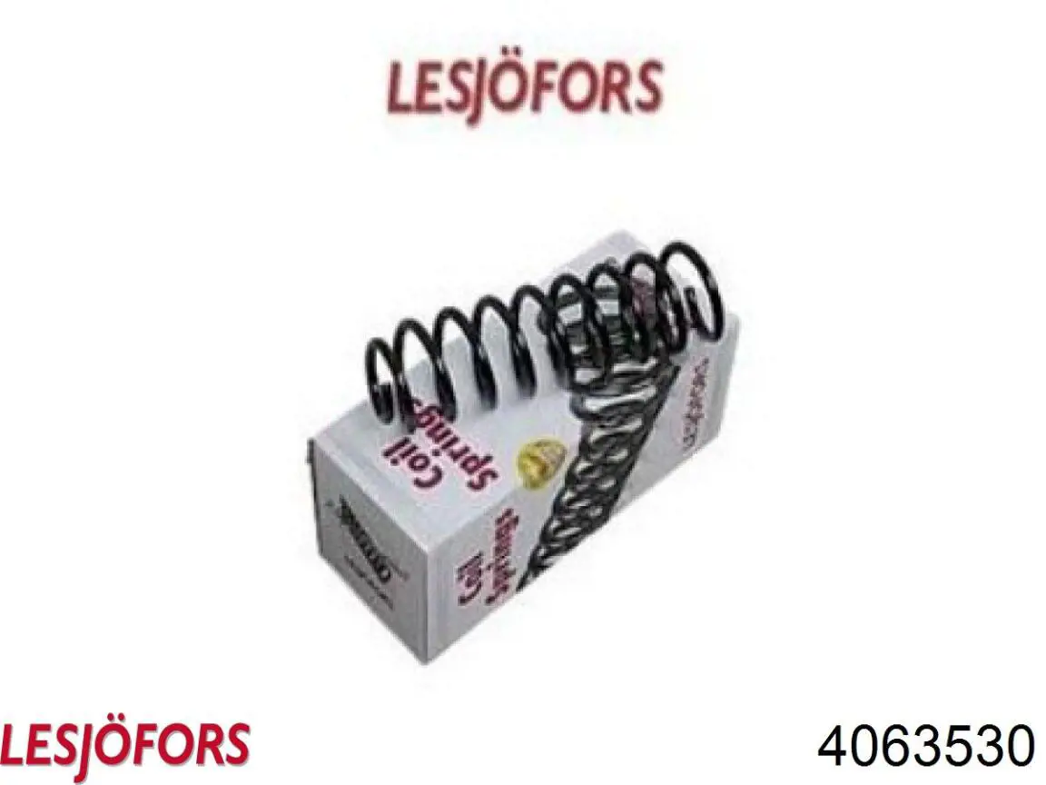 4063530 Lesjofors пружина передня